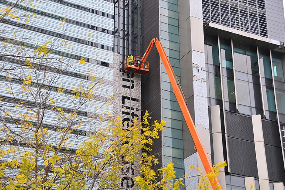 Chris O'Brien Lifehouse under construction.